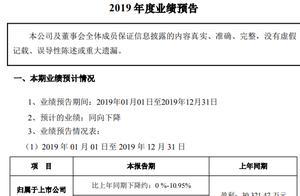 美亚柏科2019年业绩较去年同比下降 预计盈利2.7亿以上